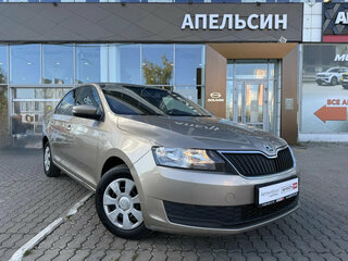 2019 Skoda Rapid I Рестайлинг, бежевый, 1161840 рублей, вид 1