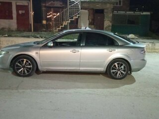 2003 Mazda 6 I (GG), серебристый, 250000 рублей, вид 4