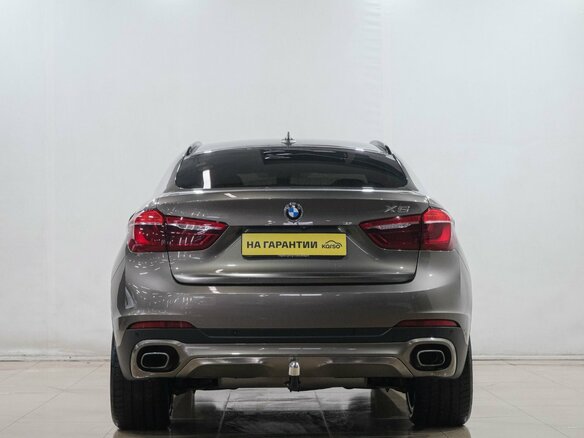 2018 BMW X6 30d II (F16), коричневый, 4599000 рублей - вид 4