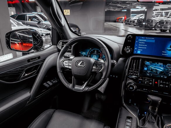 2026 Lexus LX 500d IV, чёрный, 18500000 рублей - вид 15