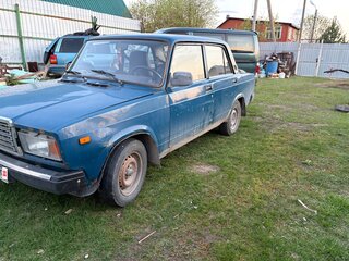 2004 Lada (ВАЗ) 2107, синий, 70000 рублей, вид 1