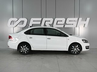2018 Volkswagen Polo V Рестайлинг, белый, 1390000 рублей, вид 5