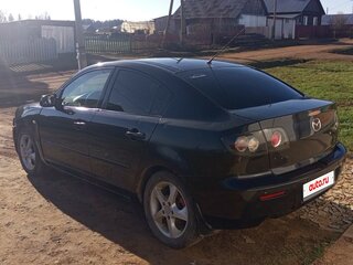 2007 Mazda 3 I (BK) Рестайлинг, чёрный, 380000 рублей, вид 4