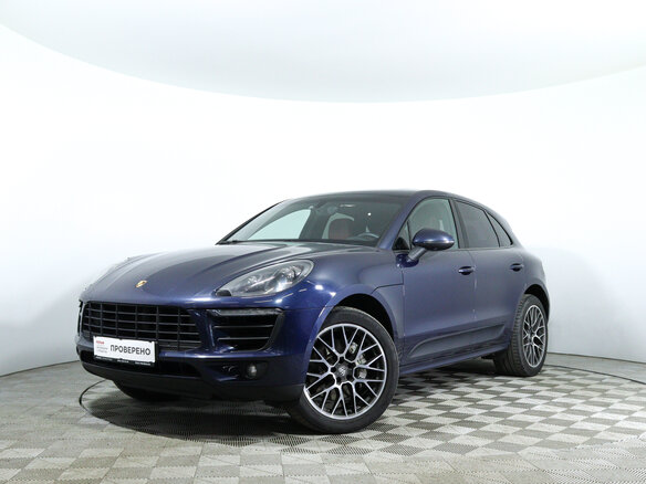 2015 Porsche Macan S I, синий, 2750000 рублей