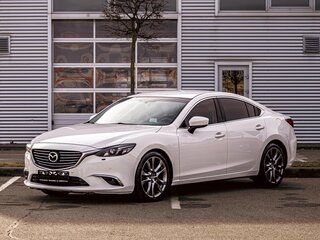 2017 Mazda 6 III (GJ) Рестайлинг, белый, 1545000 рублей, вид 1