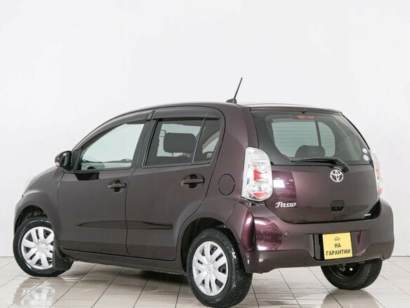 2011 Toyota Passo II (C30), красный, 669000 рублей - вид 3
