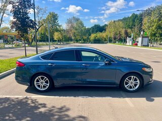 2018 Ford Fusion (North America) II Рестайлинг, синий, 1300000 рублей, вид 5