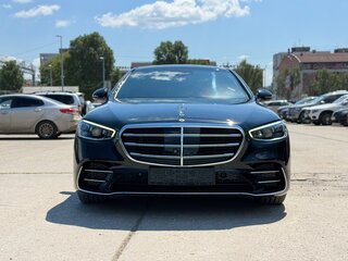 2021 Mercedes-Benz S-Класс 450 Long 4MATIC VII (W223), чёрный, 9600000 рублей, вид 2