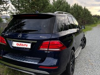 2018 Mercedes-Benz GLE 350 d I (W166), синий, 3200000 рублей, вид 2