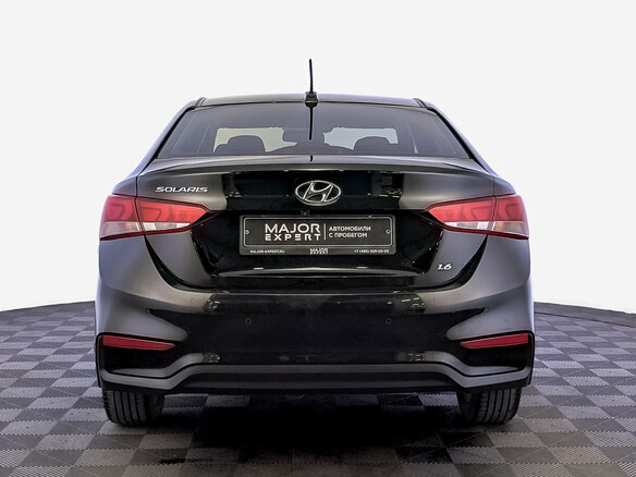 2017 Hyundai Solaris II, чёрный - вид 5