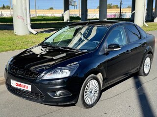 2009 Ford Focus II Рестайлинг, чёрный, 440000 рублей, вид 2