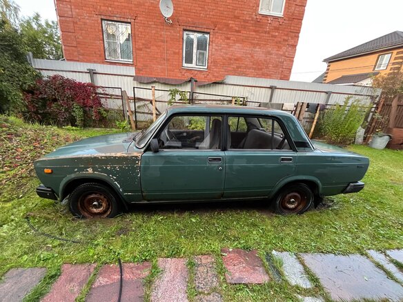 2004 Lada (ВАЗ) 2107, зелёный, 60000 рублей - вид 5