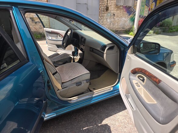 2001 Volvo S40 I Рестайлинг, зелёный, 459000 рублей - вид 8