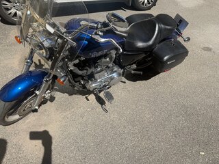 2015 Harley-Davidson Sportster 1200, синий, 900000 рублей, вид 4