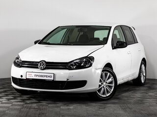 2011 Volkswagen Golf VI, белый, 499000 рублей, вид 1