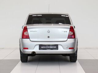 2013 Renault Logan I Рестайлинг, серебристый, 514000 рублей, вид 4