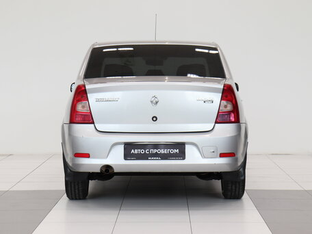 2013 Renault Logan I Рестайлинг, серебристый, 436000 рублей, вид 4