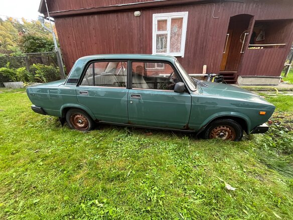 2004 Lada (ВАЗ) 2107, зелёный, 60000 рублей - вид 1