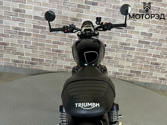 2023 Triumph Speed Twin, чёрный, 1385000 рублей - вид 9