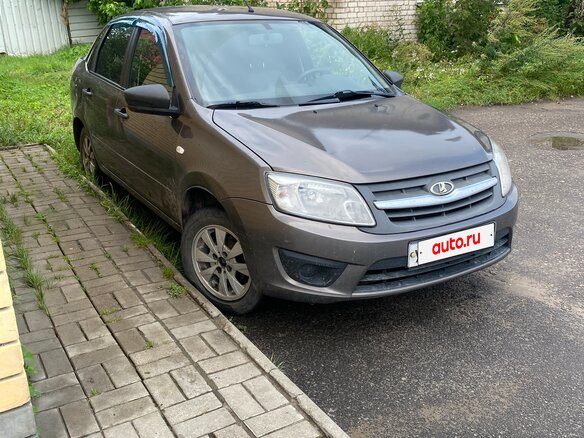 2017 Lada (ВАЗ) Granta I, коричневый, 400000 рублей