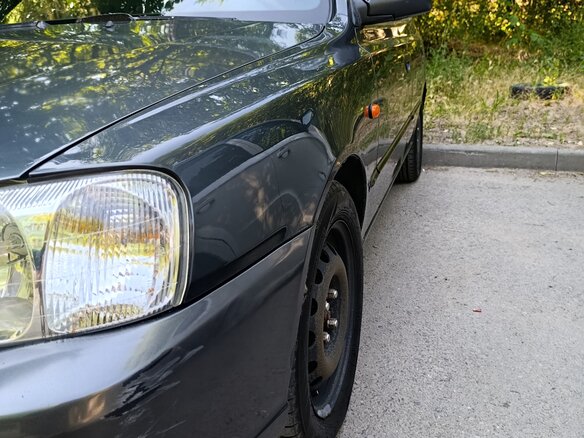2008 Hyundai Accent ТагАЗ II, серый, 500000 рублей - вид 11
