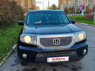 2008 Honda Pilot II, чёрный, 1100000 рублей, вид 1
