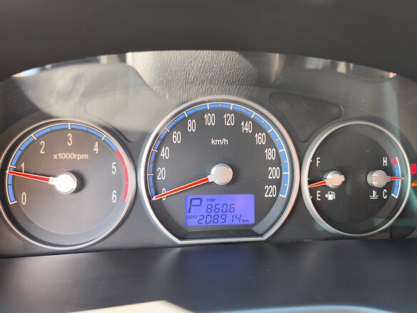 2008 Hyundai Santa Fe II, синий, 1250000 рублей - вид 22