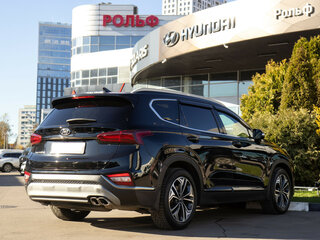 2019 Hyundai Santa Fe IV, чёрный, 3238000 рублей, вид 4