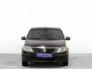 2010 Renault Logan I Рестайлинг, чёрный, 349000 рублей, вид 2