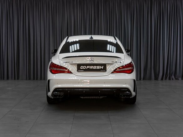 2016 Mercedes-Benz CLA AMG 45 AMG I (C117, X117) Рестайлинг, белый, 2525000 рублей - вид 3
