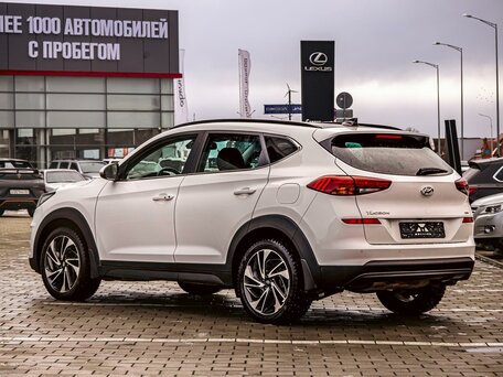 2020 Hyundai Tucson III Рестайлинг, белый, 2095000 рублей, вид 4