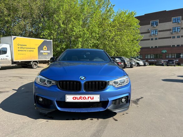 2014 BMW 4 серии Gran Coupe 428i xDrive F32/F33/F36, синий, 2399999 рублей - вид 2