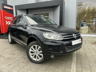 2014 Volkswagen Touareg II, чёрный, 1940000 рублей, вид 1