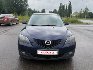 2008 Mazda 3 I (BK) Рестайлинг, синий, 570000 рублей, вид 1