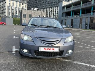 2008 Mazda 3 I (BK) Рестайлинг, серый, 700000 рублей, вид 1