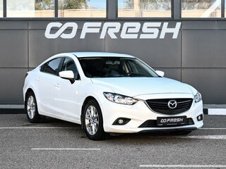 2016 Mazda 6 III (GJ) Рестайлинг, белый, 1749000 рублей, вид 1