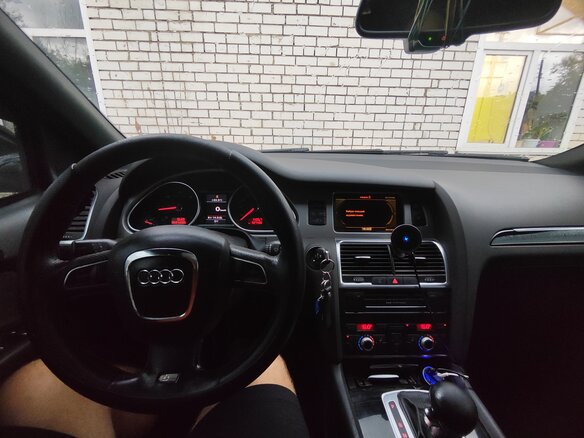 2010 Audi Q7 I (4L) Рестайлинг, чёрный, 1650000 рублей - вид 8