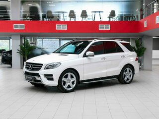 2013 Mercedes-Benz M-Класс 350 CDI III (W166), белый, 2800000 рублей, вид 1