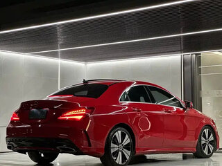 2017 Mercedes-Benz CLA 200 I (C117, X117) Рестайлинг, красный, 1500004 рублей, вид 4