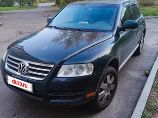2005 Volkswagen Touareg I, зелёный, 850000 рублей, вид 1