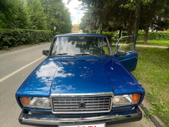 2010 Lada (ВАЗ) 2107, синий, 200000 рублей