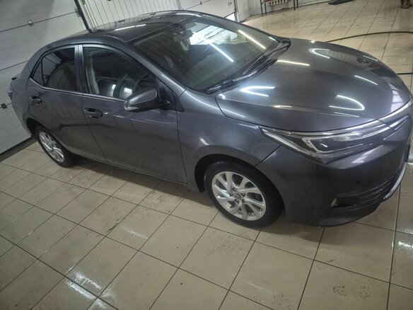 2016 Toyota Corolla XI (E160, E170, E180) Рестайлинг 1, серый, 1250000 рублей - вид 12