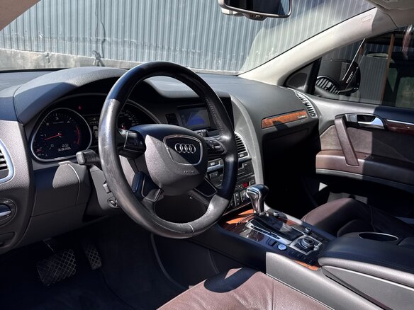 2015 Audi Q7 I (4L) Рестайлинг, чёрный - вид 7