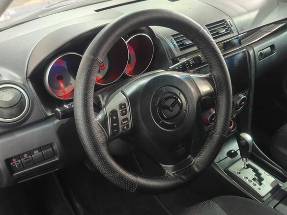 2007 Mazda 3 I (BK) Рестайлинг, синий - вид 11