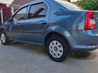 2011 Renault Logan I Рестайлинг, синий, 655000 рублей, вид 5