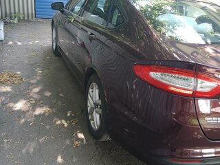 2012 Ford Fusion (North America) II, красный, 1100000 рублей, вид 5