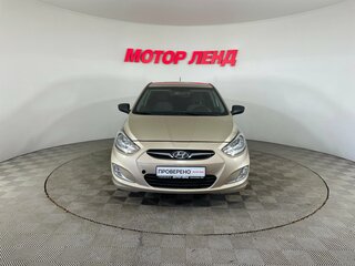 2012 Hyundai Solaris I, золотистый, 639000 рублей, вид 2