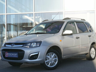 2014 Lada (ВАЗ) Kalina II, серебристый, 428000 рублей, вид 1