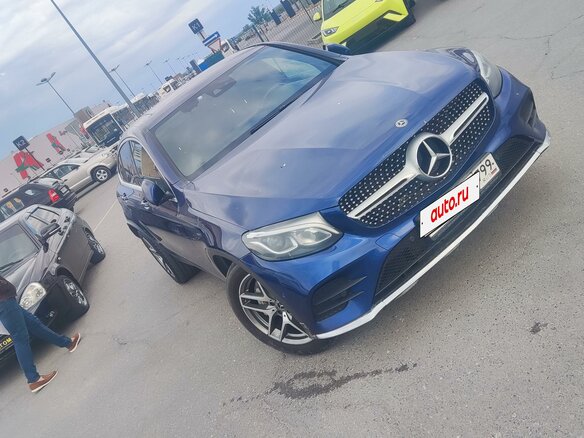 2019 Mercedes-Benz GLC Coupe 250 d I (C253), синий, 3825000 рублей - вид 13