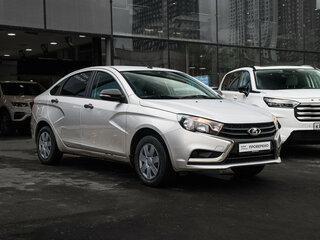 2019 Lada (ВАЗ) Vesta I, серебристый, 650000 рублей, вид 3
